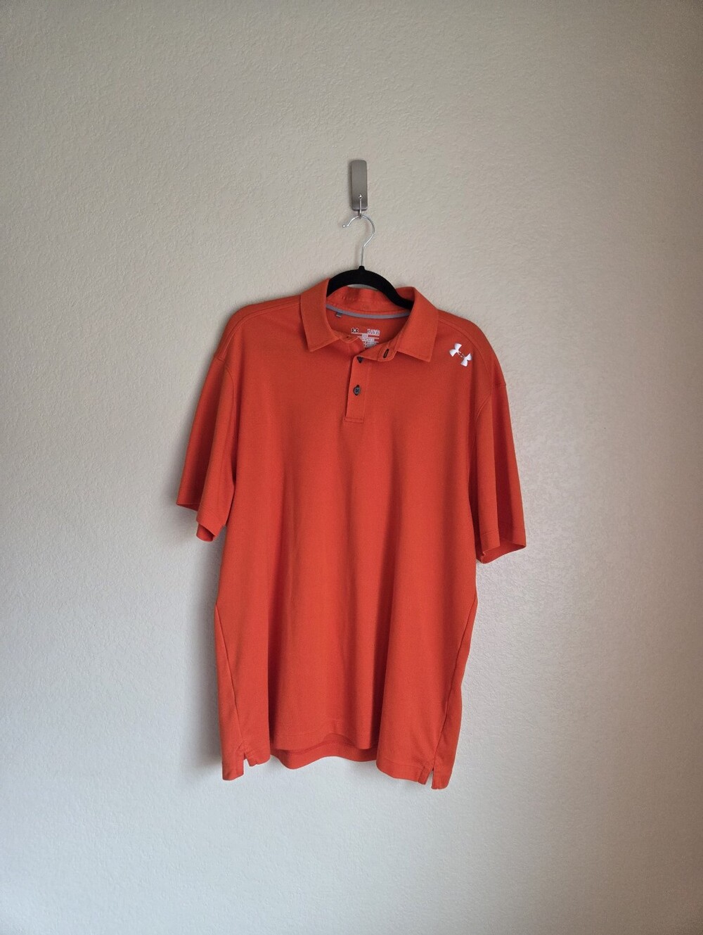 Under Armour Mens HeatGear Loose Fit Golf Polo Shirt Size XL